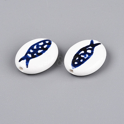 Handmade Porcelain Beads PORC-T134-03-1