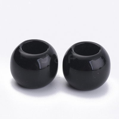 Opaque Acrylic Beads X-SACR-S300-15A-02-1