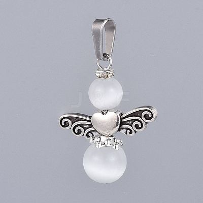 Cat Eye Pendants X-PALLOY-JF00378-01-1