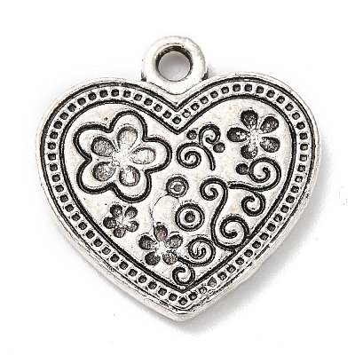 Tibetan Style Alloy Pendants PALLOY-P293-025AS-1