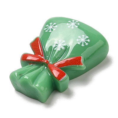 Christmas Theme Opaque Resin Cabochons LS-CRES-M022-02A-1
