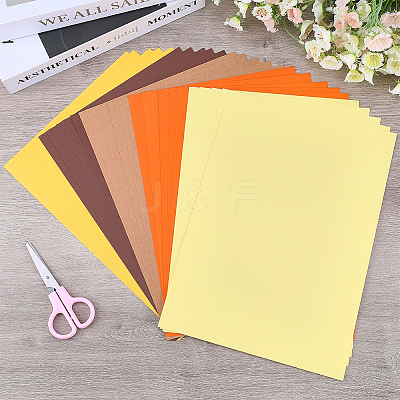 50 Sheets A4 Craft Paper Cardstock DIY-CP0010-85B-01-1