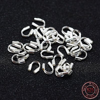 925 Sterling Silver Wire Guardian X-STER-F036-27S-4.5x4-1