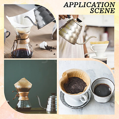 100Pcs Paper Coffee Filters FIND-WH20007-39B-1