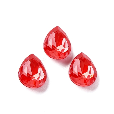 Glass Rhinestone Cabochons RGLA-A026-08A-227DE-1