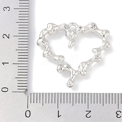 Rack Plating Alloy Crystal Rhinestone Pendants PALLOY-F018-16P-02-1