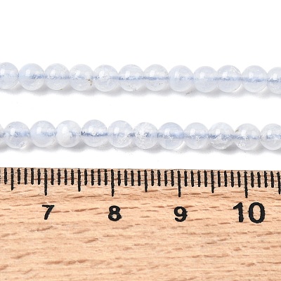 Natural Blue Lace Agate Beads Strands G-G344-A02-4mm-1