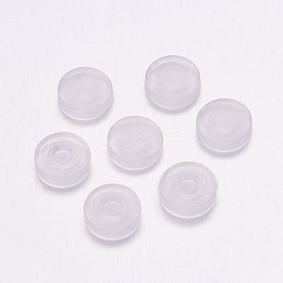 Comfort PET Plastic Pads for Clip on Earrings X-KY-P007-B01-1