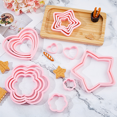 3 Sets 3 Style Plastic Mold DIY-FH0006-06-1
