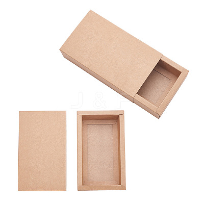 Kraft Paper Drawer Box CON-YW0001-03D-A-1
