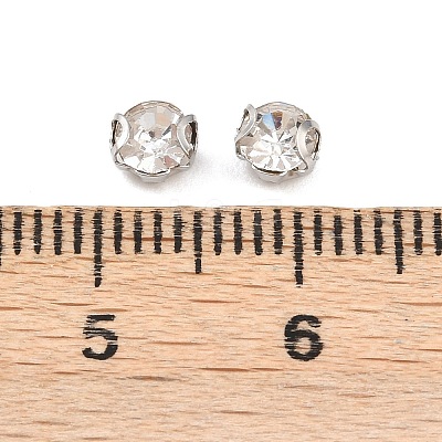 Flat Round Sew on Rhinestone Montee Beads STAS-B107-01A-01P-1