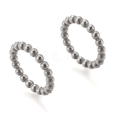 Tarnish Resistant 304 Stainless Steel Linking Rings STAS-L224-055B-P-1