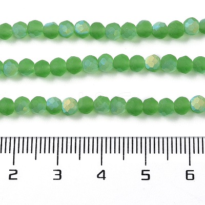 Transparent Glass Beads Strands X1-EGLA-A034-T4mm-MB11-1