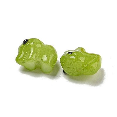 Handmade Transparent Glass Beads GLAA-N0028-01I-1