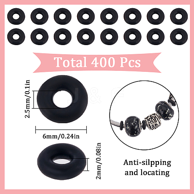 400Pcs Rubber O Rings FIND-SC0010-98B-1