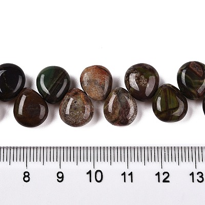 Natural Multi-Color Agate Beads Strands G-T138-126-1