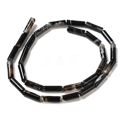 Natural Agate Beads Strands G-E612-B13-A-1
