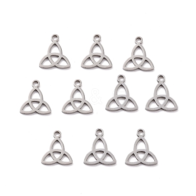 Tarnish Resistant 304 Stainless Steel Charms STAS-Q201-T172-1