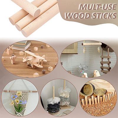 Wood Sticks WOOD-WH0002-64C-1