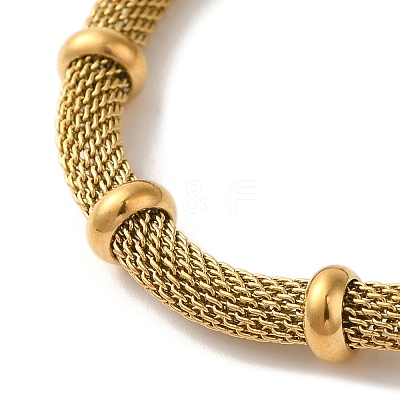 304 Stainless Steel Bracelets BJEW-C078-04G-1
