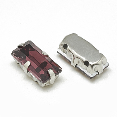 Sew on Rhinestone RGLA-T092-5x10mm-18P-1