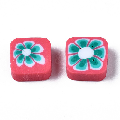 Handmade Polymer Clay Beads CLAY-N008-034B-1