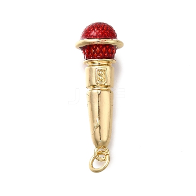 Brass Enamel Pendants X1-KK-Z125-14G-04-1