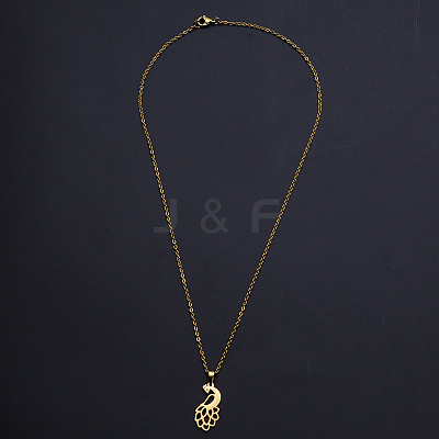 201 Stainless Steel Pendants Necklaces NJEW-S105-JN703-45-2-1
