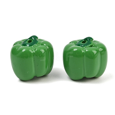 Opaque Resin Imitation Vegetable Beads RE-CBAC4C7-01C-1