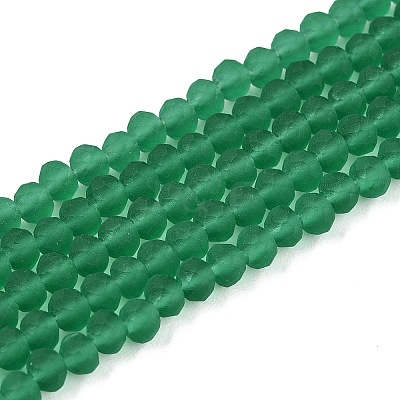 Transparent Glass Beads Strands EGLA-A044-T3mm-MD18-1