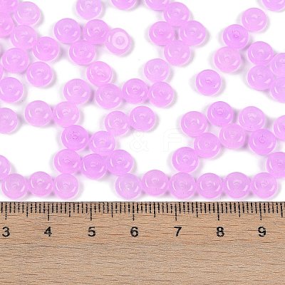 Transparent Colours Glass Seed Beads SEED-P008-01B-04-1