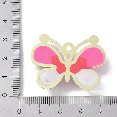 Rack Plating Alloy Enamel Pendants FIND-I038-13C-1