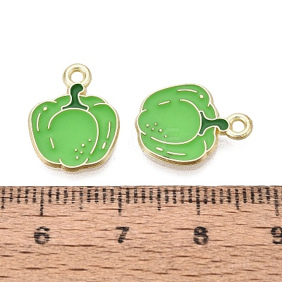 Alloy Enamel Pendants ENAM-Q003-02B-G-1