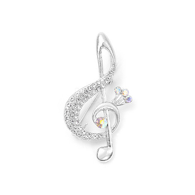 Alloy Rhinestone Brooches PW-WGAB9D4-07-1