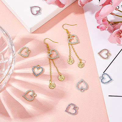 70Pcs 7 Style Alloy Charms ALRI-BC0001-01-1