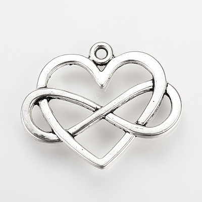 Tibetan Style Alloy Pendants TIBEP-Q078-39AS-NR-1
