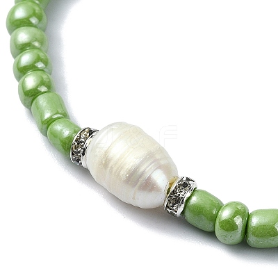 6Pcs 6 Colors Glass Seed Bead Bracelets BJEW-JB09991-1