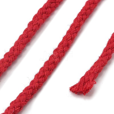 Braided Cotton String Threads for Crafts Knitting Making OCOR-A009-01L-1