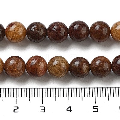 Natural Gemstone Beads Strands G-H045-A01-8MM-1