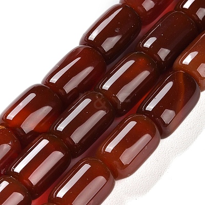 Natural Red Agate Beads Strands G-NH0019-A03-03-1