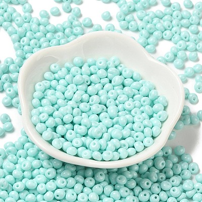 6/0 Opaque Baking Paint Glass Seed Beads X1-SEED-M012-02A-04-1