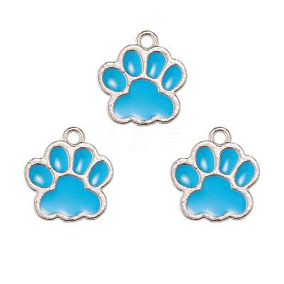 Enamel Pendants PALLOY-CJ0005-02-1