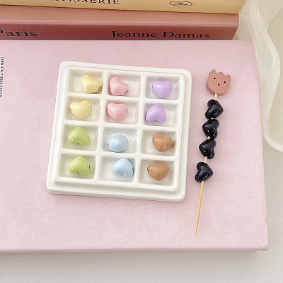 Opaque Acrylic Beads OACR-N163-79-1