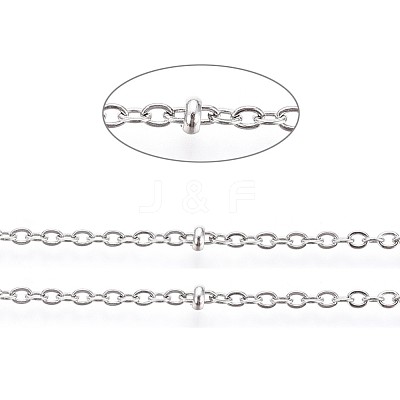 Tarnish Resistant 304 Stainless Steel Cable Chain CHS-L024-019P-1