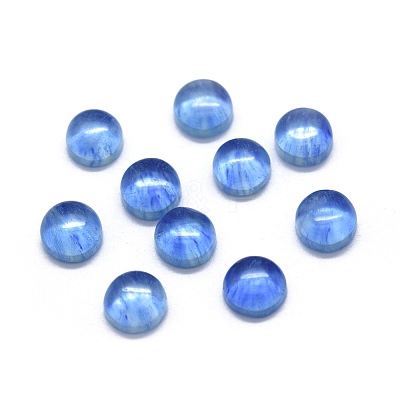 Natural Kyanite/Cyanite/Disthene Cabochons G-O175-23-16-1