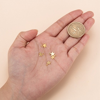 304 Stainless Steel Charms STAS-F159-43G-1