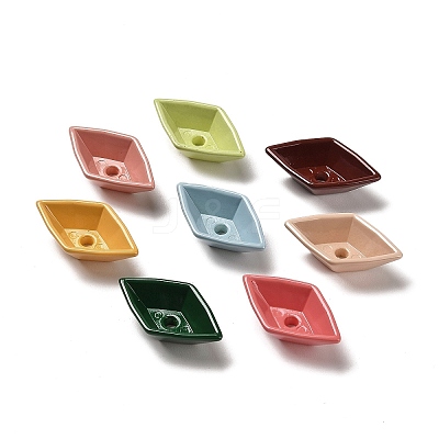 Baking Paint Acrylic Beads MACR-M036-04-1