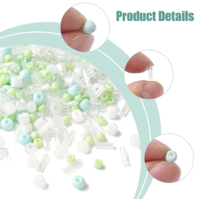 2 Sets Glass Seed Beads DIY-FS0008-27B-1