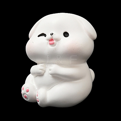 Dog Resin Display Decorations DJEW-F022-A05-1