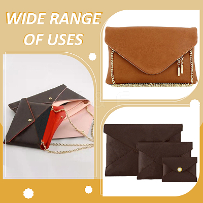 3Pcs 3 Sizes Felt Bag Organizer Inserts FIND-WH0172-16A-1